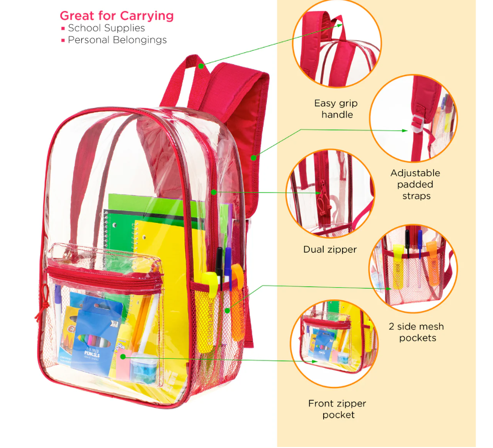 Clear Backpack